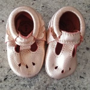 Freshly Picked rose gold maryjanes